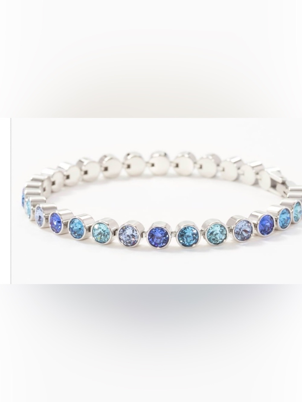 Touchstone Crystal mini ice bracelet SHORT POOLSIDE gorgeous BNIB